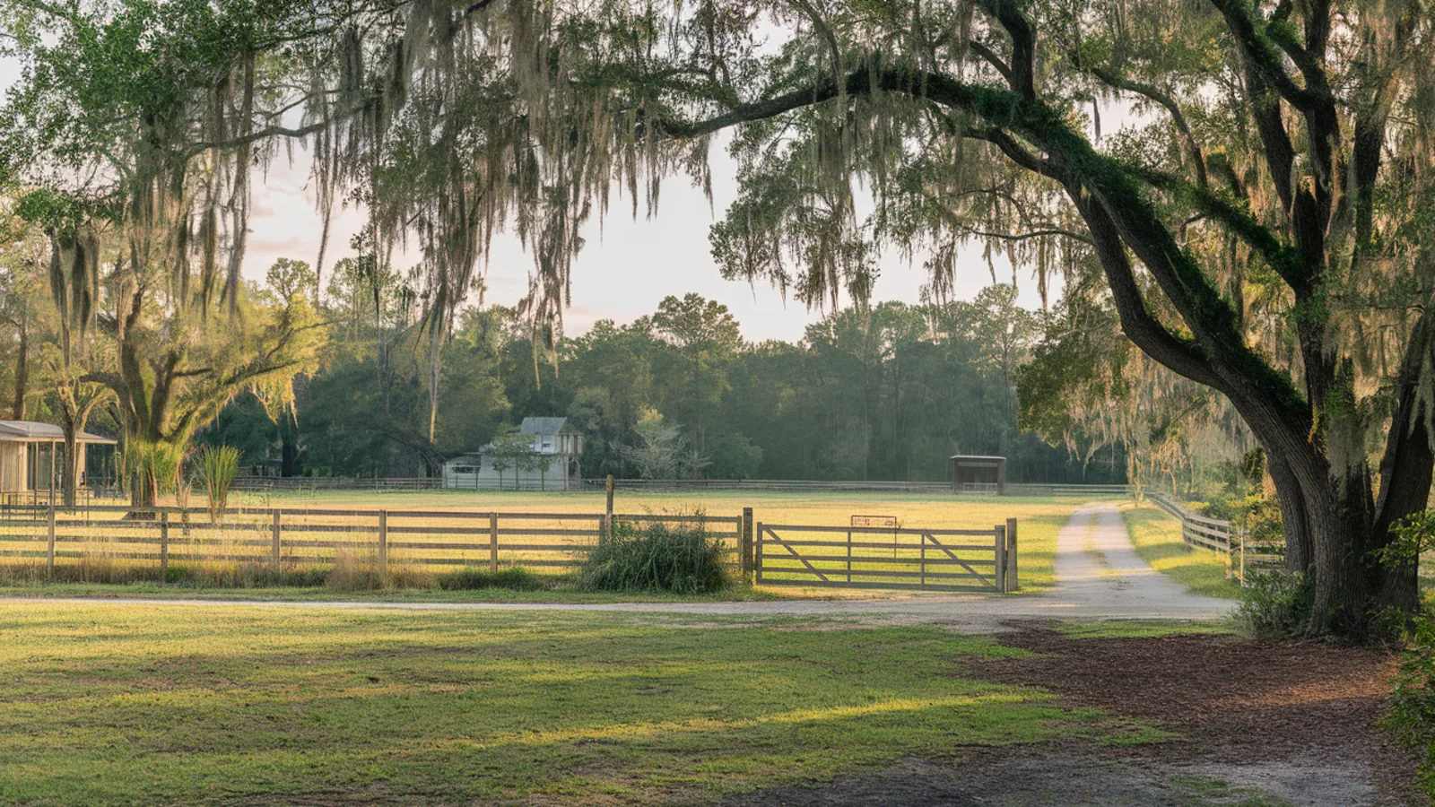 North Central Florida landscape near Bell